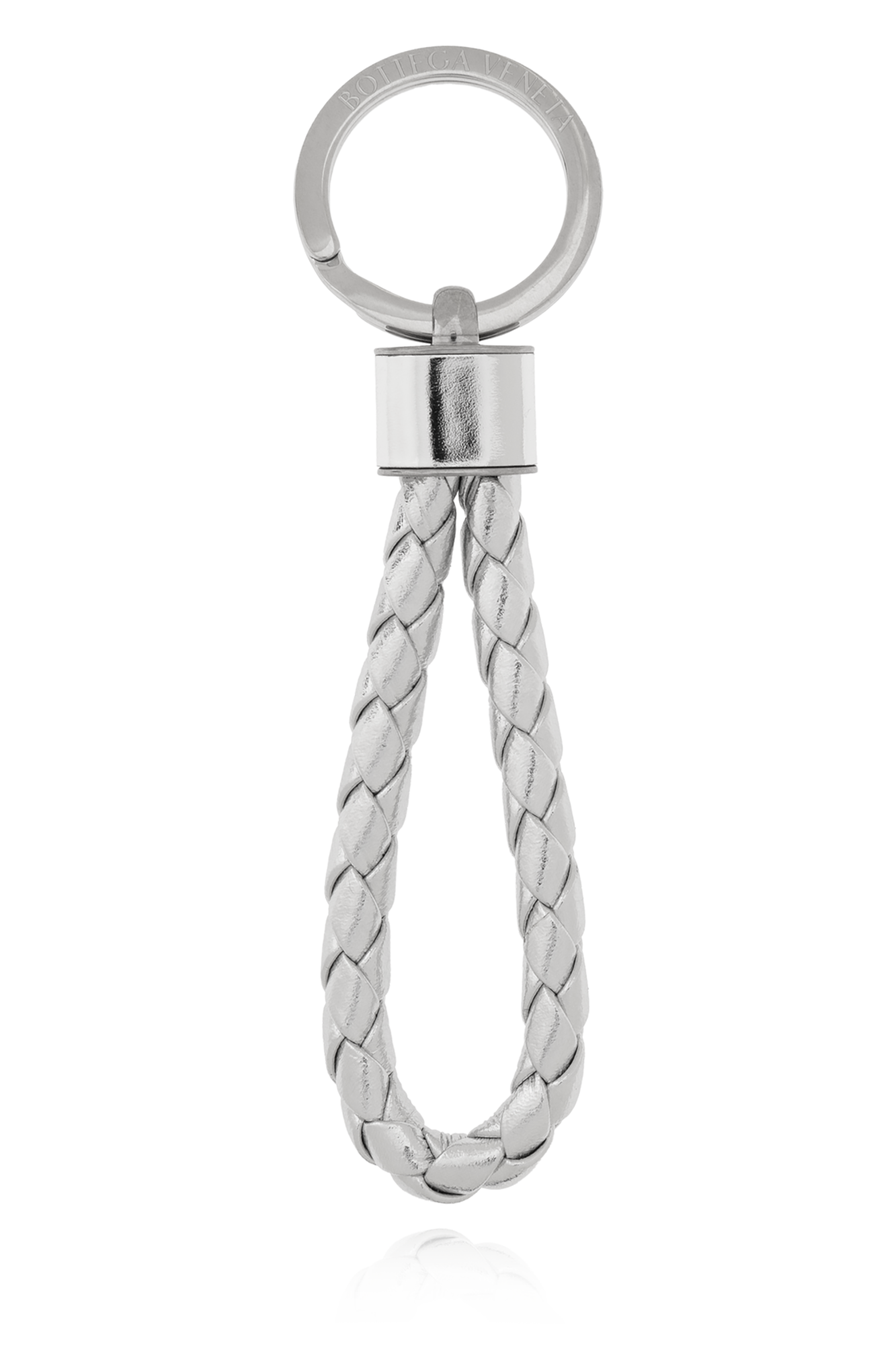 Bottega Veneta llic Key Ring シルバー Bottega Veneta Leather keyring | Women's | Vitkac